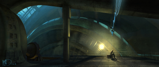 Illustration for article titled La pelĂcula cancelada de Bioshock tenĂa este fabuloso aspecto